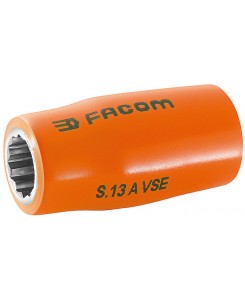 DOUILLE 1/2 ISOLEE 13 MM