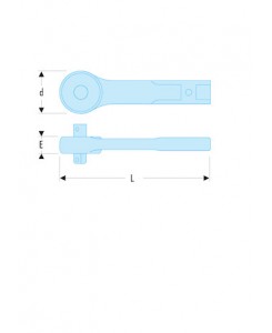 CARRE CONDUCTEUR POUR CLE 203