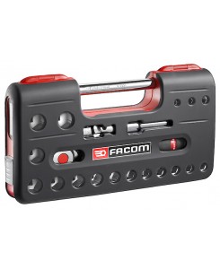 COFFRET DOUILLES 1/2' 6P-21PCS