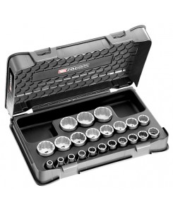 COFFRET DOUILLES 1/2' 12P...