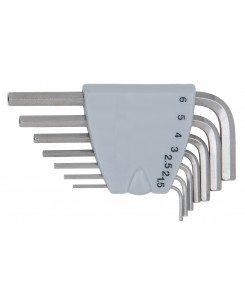 Jeu de 7 clés mâles INOX 6...