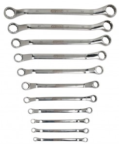 Jeu de 11 clés polygonales...