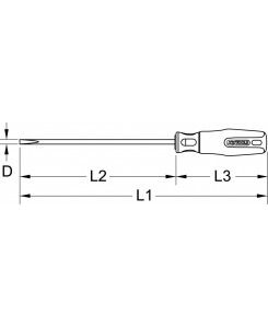 Tournevis TITANplus Fente...