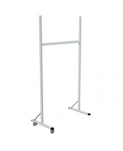 Piètement aluminium double...