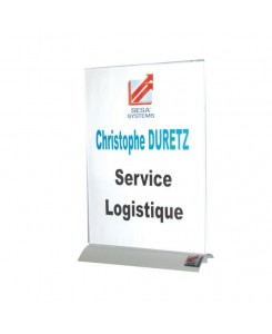 Support document sur socle...