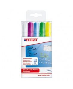 Lot de 5 feutres à craie...