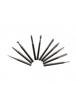 Carbide Burs set of 10 pcs.