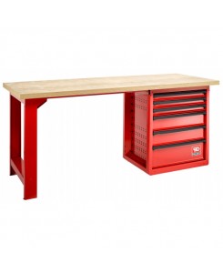 Etabli ROLL plateau bois