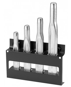 4 BURINS NERVURES- STD METAL