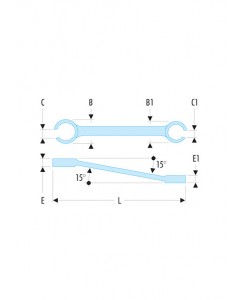 CLE A TUYAUTER A 15 30X32 MM