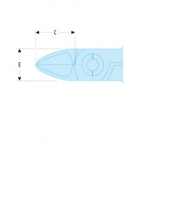 PINCE COUPE MI-RASE ESD RET