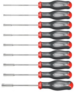 JEU CLÉ À DOUILLE PROT2  9PCE