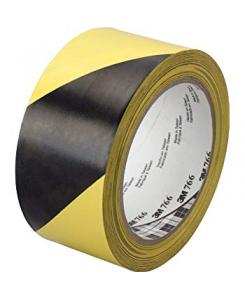 ADHESIF PVC JAUNE ET NOIR...