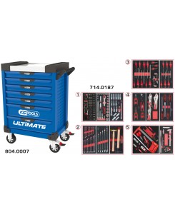 Servante ULTIMATE bleue 7...