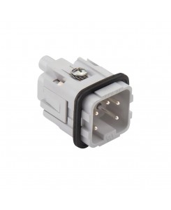 Inserts Male 4+E pole