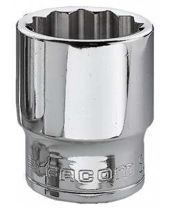 DOUILLE 3/8' 12 PANS DE 13 MM