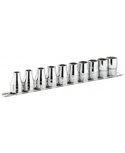 JEU DE 10 DOUILLES 3/8' RACK