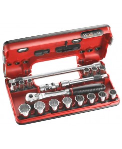 COFFRET DOUILLES 3/8' 12P-18PC