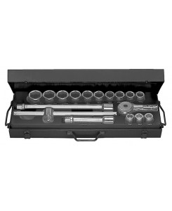 COFFRET DOUILLE 3/4 6P.LONG MM