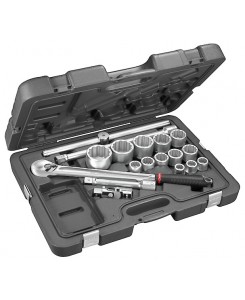 COFFRET 3/4 DOUILLES 12P+CLIQU