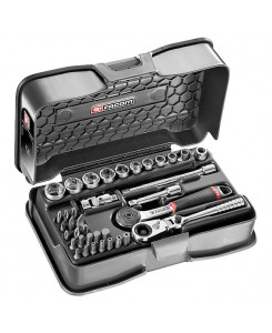 COFFRET DOUIL 1/4' 6P MM...