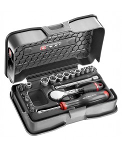 COFFRET DOUIL 1/4' 6P MM...