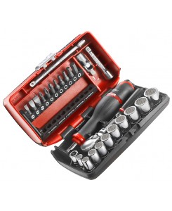 COFFRET DOUILLES 1/4' 12 PANS