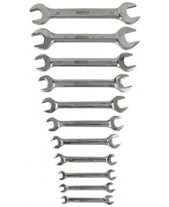 Jeu de 11 clés à fourches INOX