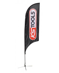 Drapeau flamme 3m