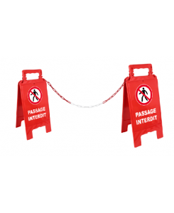 KIT 2 CHEVALETS ROUGE...