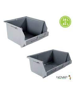 BAC PICK IN 28 L GRIS...