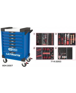 Servante ULTIMATE bleue 7...