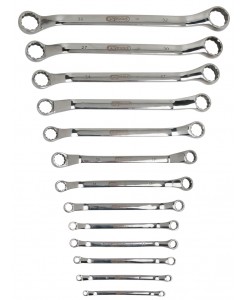 Jeu de 13 clés polygonales...