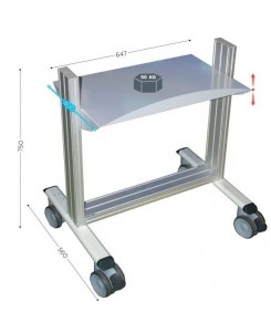 LEANPOST 100 porte bacs l...