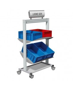 LEANPOST 900B porte bacs l...