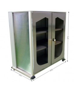 ARMOIRE VISUELLE 5S INOX A...