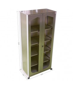 ARMOIRE VISUELLE 5S INOX B...