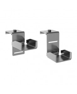 Lot de 4 fixations rail à...