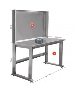 Fond arrière avec paroi en...