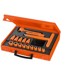 COFFRET 10 OUTILS 3/8' ISOL