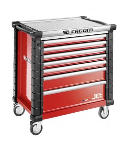 SERVANTE JETM4 7 TIROIRS ROUGE