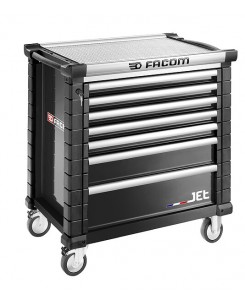 SERVANTE JETM4 7 TIROIRS NOIR