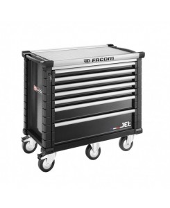 Servante JETM5 7 tiroirs noire