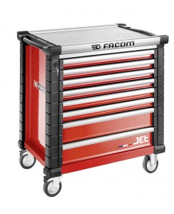 SERVANTE JETM4 8 TIROIRS ROUGE