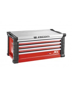 COFFRE JETM5 4TIROIRS ROUGE