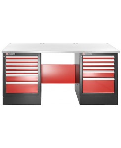 ETABLI 2.2M INOX 13 TIROIRS...