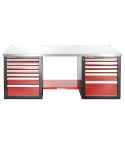 ETABLI 2.2M INOX 13 TIROIRS...