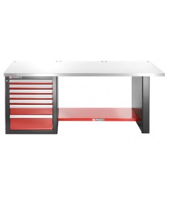 ETABLI 2.2M INOX  7 TIROIRS...