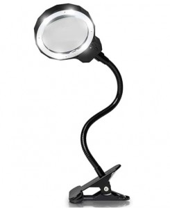 Loupe LED 5X avec Lampe à...