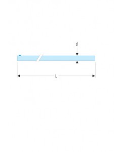 BROCHE SYSTEME 1' L. 700 MM